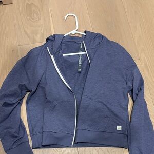 Vuori NWOT Purple Halo Performance Zip Up